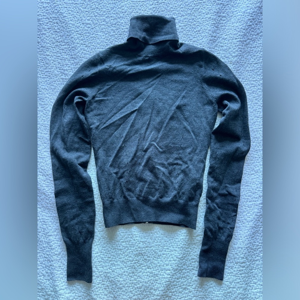 Alexander Wang back zipper eyelet sweater small